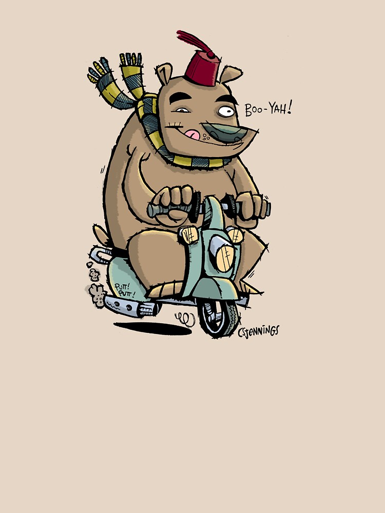 Scooter Bear by csjennings