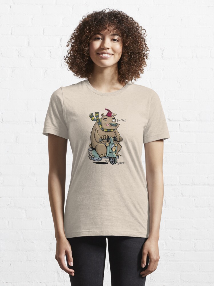 Alternate view of Scooter Bear Essential T-Shirt