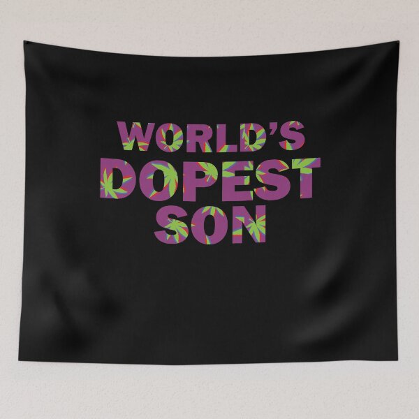 Item preview, World's Dopest Son-Weed designed and sold by TheMattDesigns.
