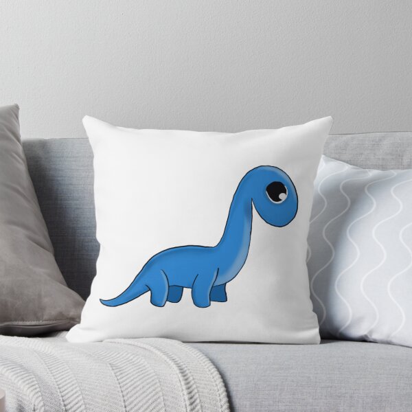 Item preview, Bronté the Blue Dinosaur  designed and sold by KeysDrawings.