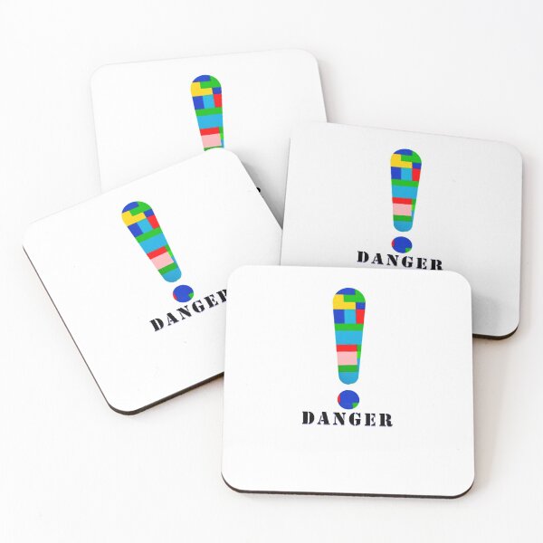 Item preview, Exclamation Warning Sign "Danger" designer style designed and sold by Monlin.