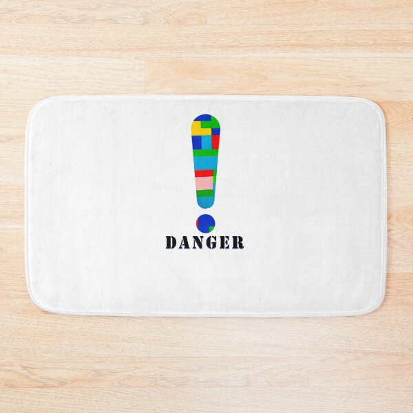 Item preview, Exclamation Warning Sign "Danger" designer style designed and sold by Monlin.