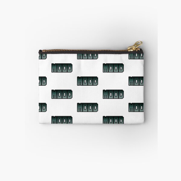 Item preview, "MOOD" - green striped pixel art  designed and sold by mikaylawiser.