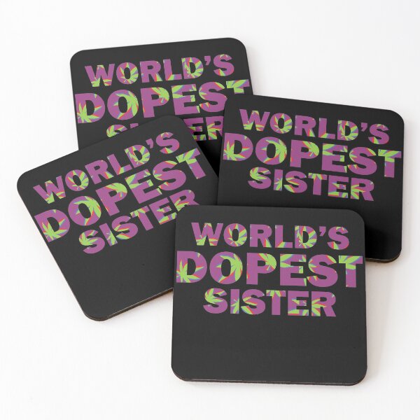 Item preview, World's Dopest Sister-Weed designed and sold by TheMattDesigns.