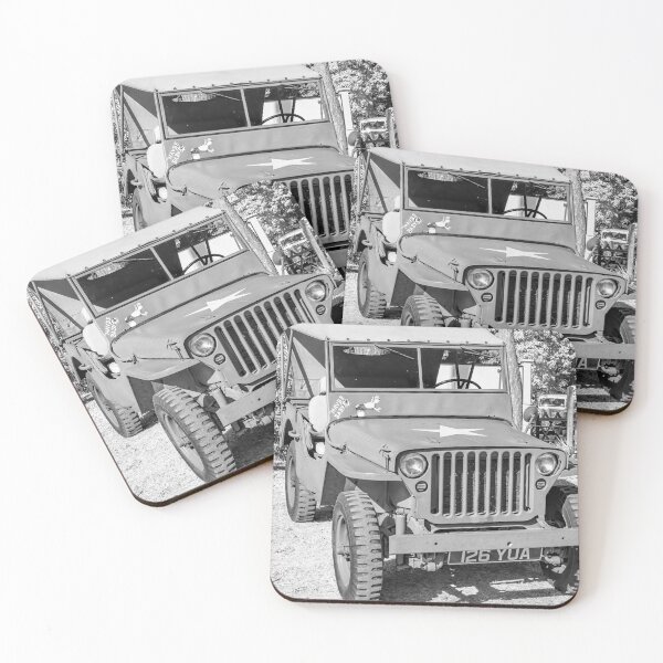 Item preview, Front on view of World War 2 army jeep designed and sold by yackers1.