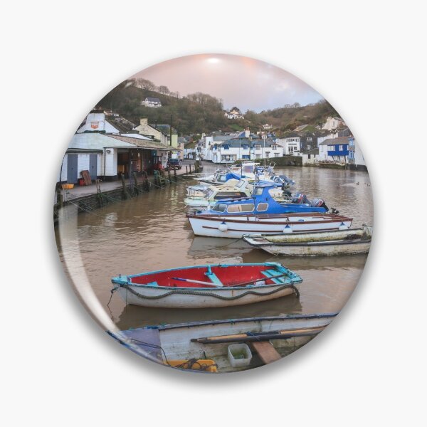 Item preview, Boats at Sunrise (Polperro) designed and sold by bitm2007.