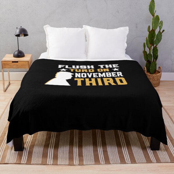 Item preview, Flush the turd november third designed and sold by graphicmeyou.