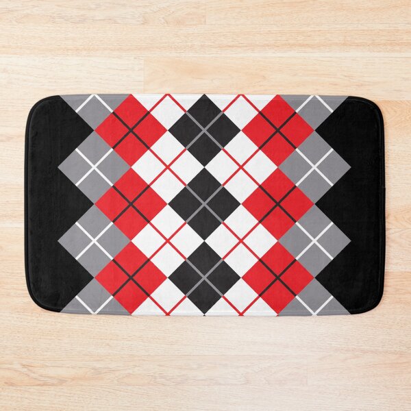 Item preview, Red, White and Grey Argyle Design designed and sold by Lisann.