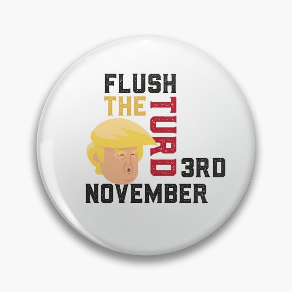 Item preview, Flush the turd november 3rd designed and sold by graphicmeyou.