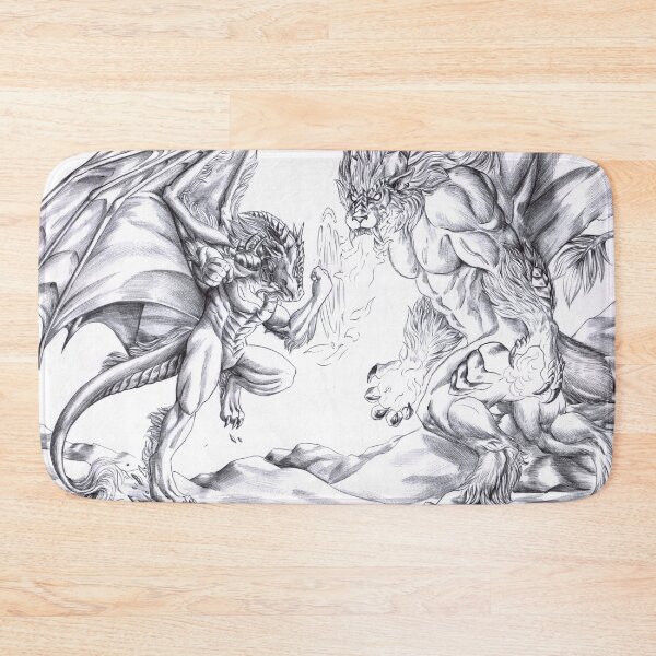 Item preview, Magic fight 1 (black and white) designed and sold by Furiarossa.