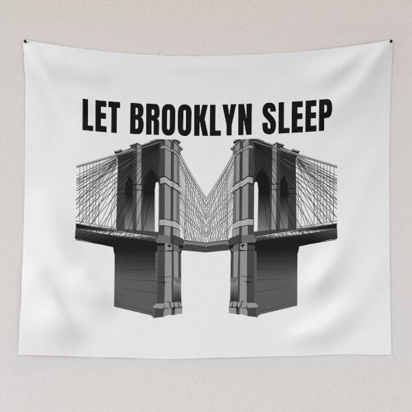 Item preview, Let Brooklyn Sleep (2 Bridges) designed and sold by Obeyesse.