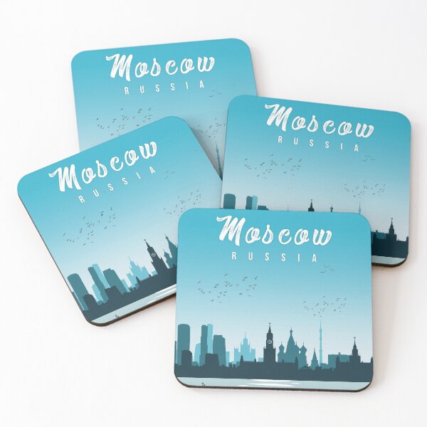 Item preview, Moscow russia travel artwork designed and sold by louzaartist.