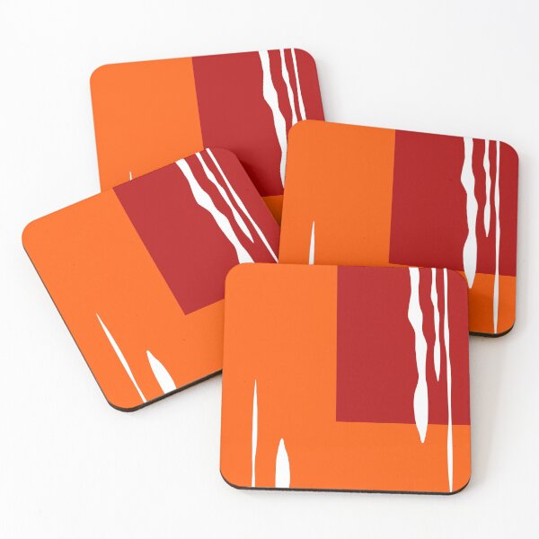Item preview, Orange, red and black eighties style abstract designed and sold by stephenignacio.