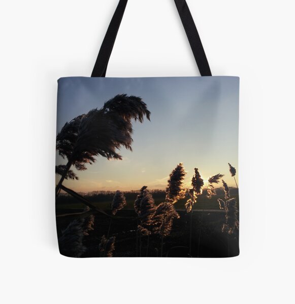 Sunset of gold All Over Print Tote Bag
