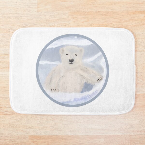 Item preview, Polar bear baby - digital art designed and sold by KeysDrawings.