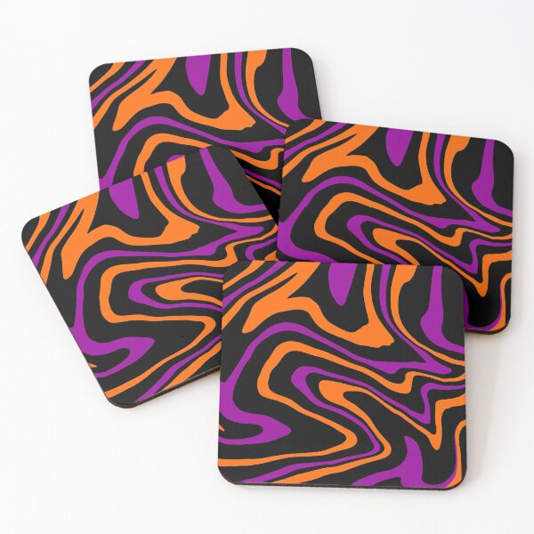 Item preview, Purple And Orange Marble designed and sold by JMDesignHouse.