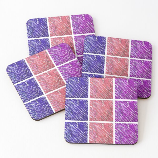 Item preview, #47 Blue, Pink and Purple Panes designed and sold by RebHep.