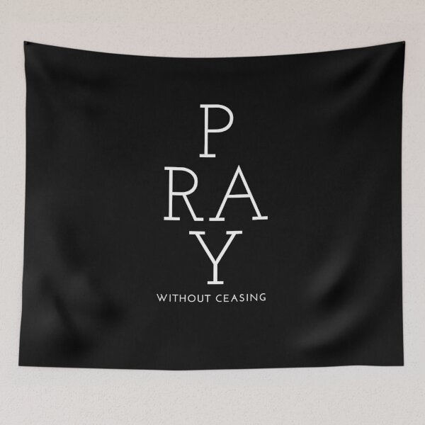 Item preview, Pray Without Ceasing, 1 Thess. 5:17, (Color) designed and sold by bk2218.