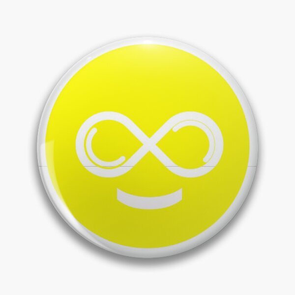 Item preview, infinity smiley face designed and sold by TheLazyFarmer.