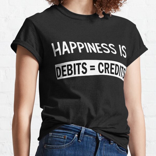 Item preview, happiness is debits = credits accountant gift accounting designed and sold by alaechamlal.