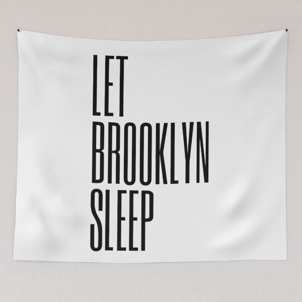 Item preview, Let Brooklyn Sleep (Black) 2 designed and sold by Obeyesse.