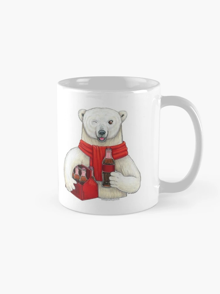 Baby polar bear coffee mug