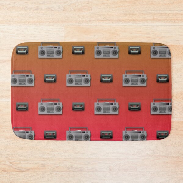 Item preview, Ghettoblasters 'n Tapes All Over Retro Warm Glow designed and sold by De Berg Design.
