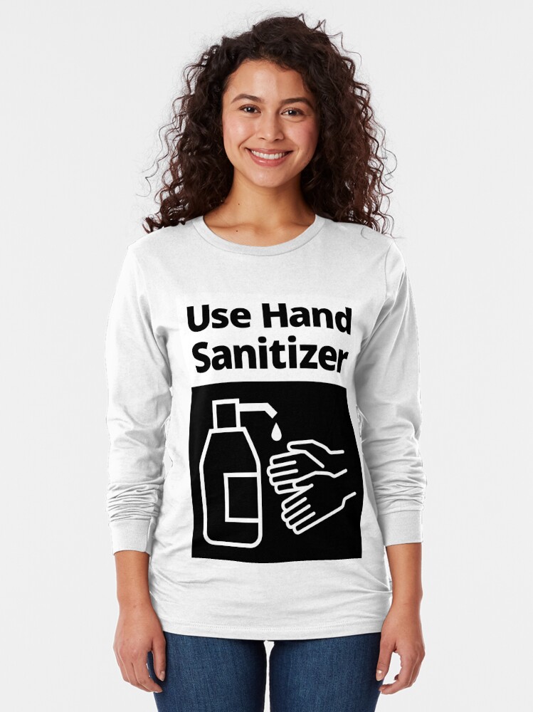 hand sanitizer t shirt