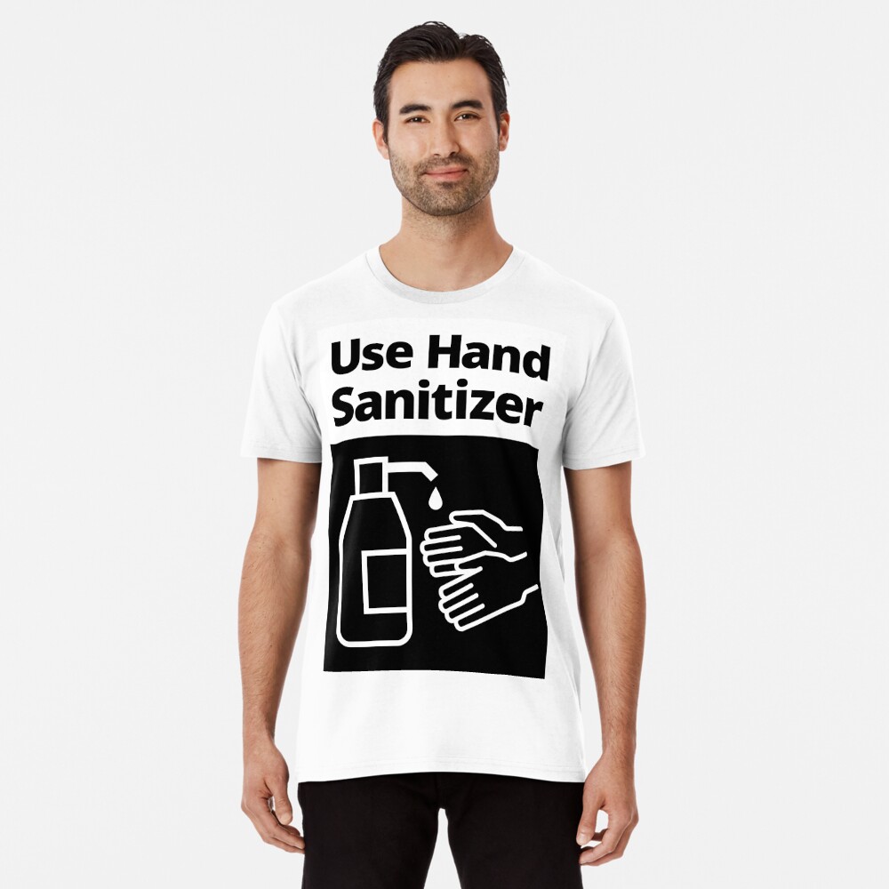 hand sanitizer t shirt