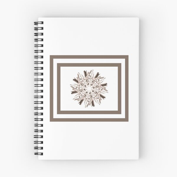 Item preview, Elegant motif in shades of coffee on beautiful cool white background. designed and sold by PetaJaneHome.