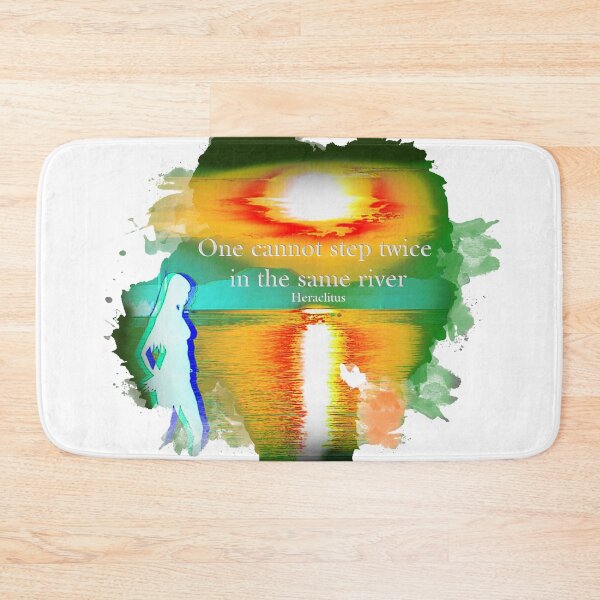Item preview, One cannot step twice in the same river - Heraclitus designed and sold by JulioCampos.