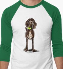 German Shorthaired Pointer Playtime Men's Baseball ¾ T-Shirt