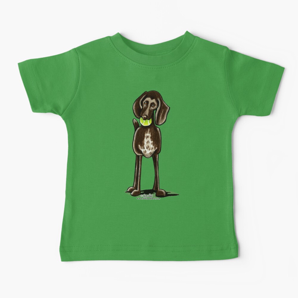 German Shorthaired Pointer Playtime Baby T-Shirt