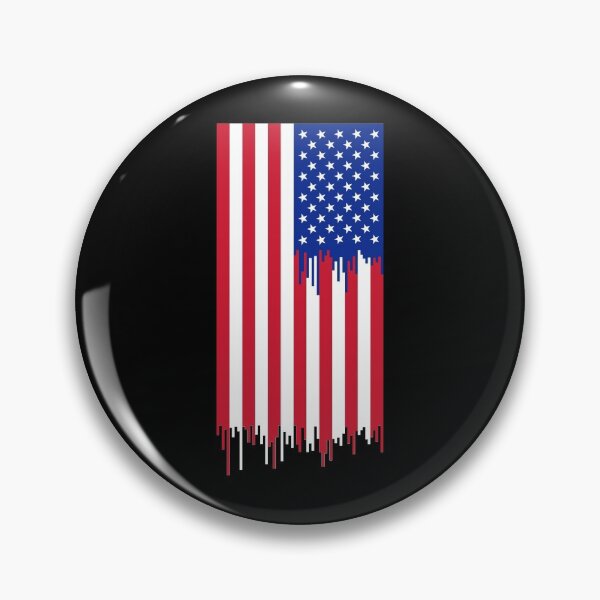 Item preview, American Flag Dripping  designed and sold by Chakibalami.