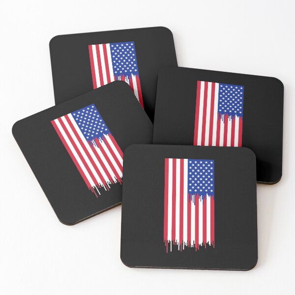 Item preview, American Flag Dripping  designed and sold by Chakibalami.