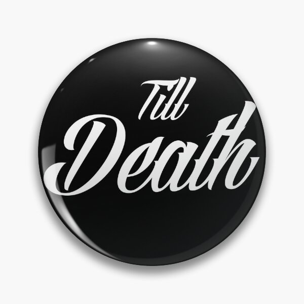 Item preview, Hasta el logo de la muerte (blanco) designed and sold by Squidsart.