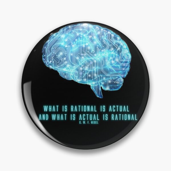 Item preview, “What is rational is actual and what is actual is rational” – G. W. F. Hegel designed and sold by JulioCampos.