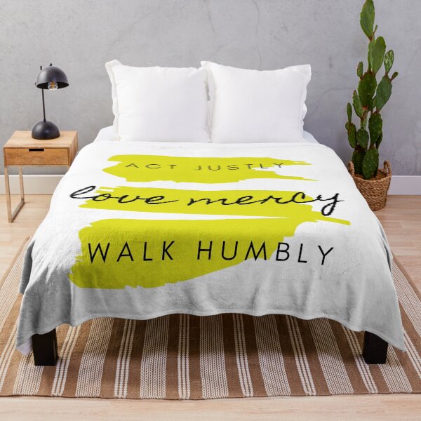 Item preview, Act Justly, Love Mercy, Walk Humbly, Micah 6:8 designed and sold by bk2218.