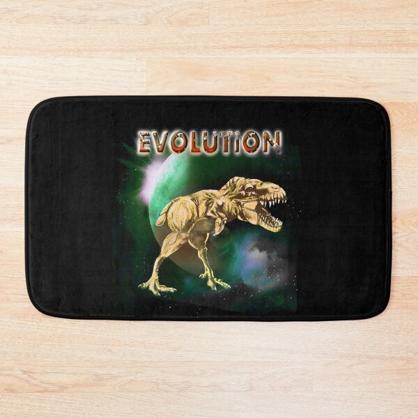 Aperçu de l'œuvre Evolution Dinosaur Chicken in Outer Space créée et vendue par iduzarts.