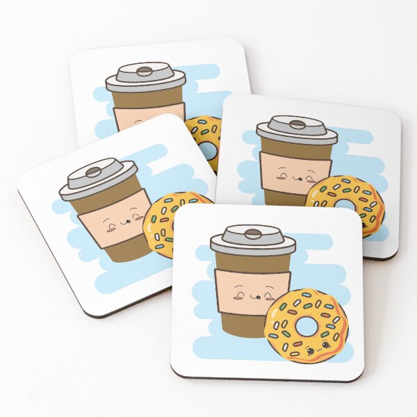 Item preview,  Donuts and Coffee designed and sold by GLOW BUYGLOW.