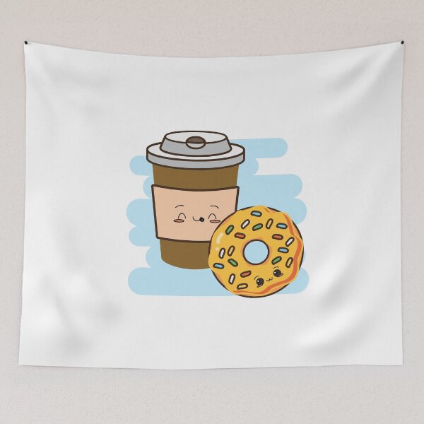 Item preview,  Donuts and Coffee designed and sold by GLOW BUYGLOW.