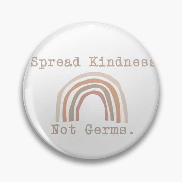 Item preview, Spread kindness, not germs- face mask designed and sold by Bellawolfe.