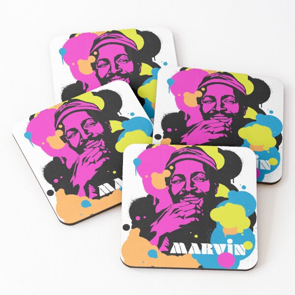 Item preview, Marvin Gaye Dripping Paint Art Design designed and sold by stillballin.