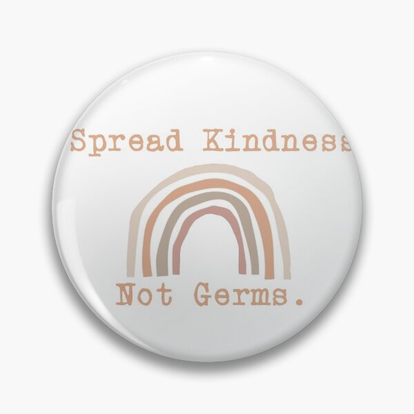 Item preview, Spread kindness, not germs- face mask designed and sold by Bellawolfe.