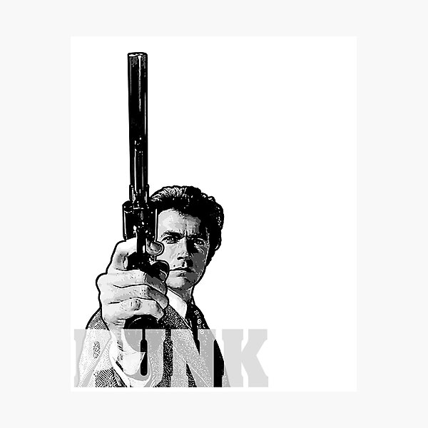 Dirty Harry - Punk Photographic Print