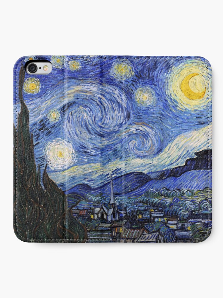 Starry Night Gifts - Vincent Van Gogh Classic Masterpiece Painting Gift  Ideas for Art Lovers of Fine Classical Artwork from Artist iPhone Wallet  for Sale by merkraht