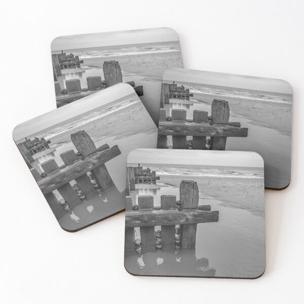 Item preview, Wooden sea defences protecting the beach from coastal erosion designed and sold by yackers1.