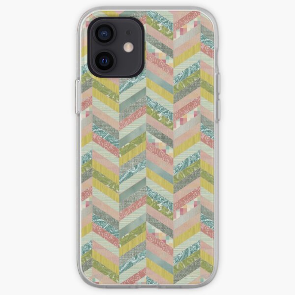 Chevron Herringbone Pattern iPhone Soft Case
