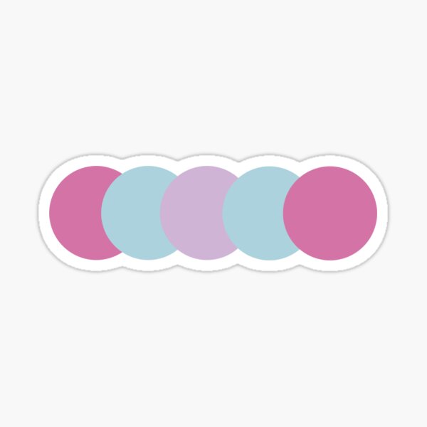 bisexual pride // subtle Sticker