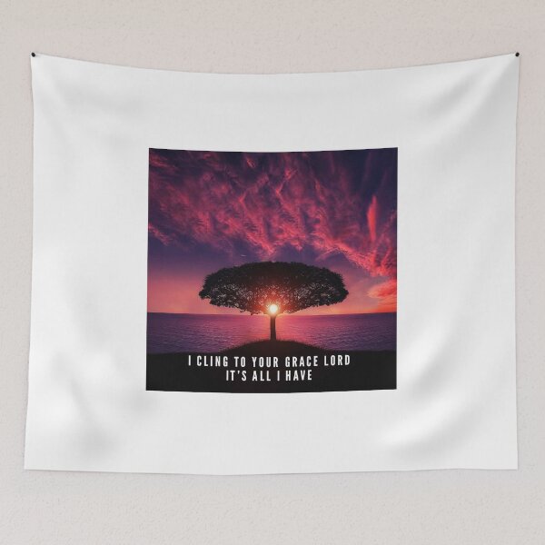 Item preview, I cling to your grace Lord designed and sold by Biblecafe.
